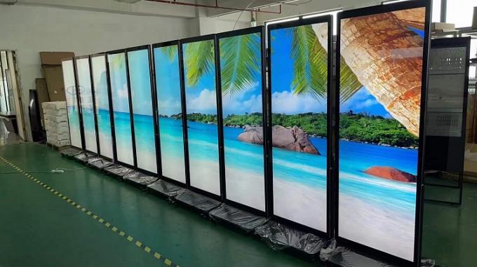 Αρρενωπό 9,0 75 ψηφιακό σύστημα σηματοδότησης περίπτερων οθόνης ίντσας 4K κοινό LCD