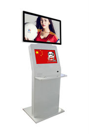Ηλεκτρικό εσωτερικό οδηγημένο ψηφιακό σύστημα σηματοδότησης περίπτερων σημαδιών, διπλός διαφημιστικός φορέας οθόνης LCD