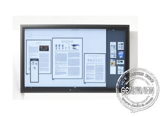 55» -» τοποθετημένη τοίχος οθόνη αφής 86 4K UHD όλοι σε ένα PC διαλογικό έξυπνο Whiteboard για τη διάσκεψη