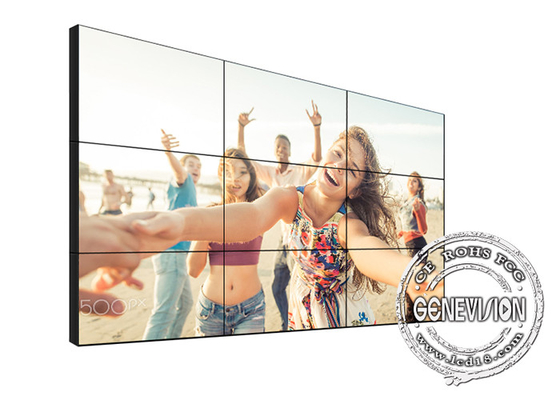 43 ίντσα 1.8mm τηλεοπτική οθόνη τοίχων LCD, μεγάλη οθόνη LCD για τη διαφήμιση