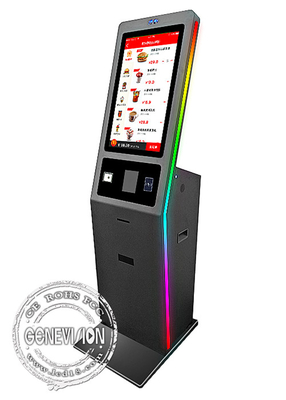 27 ιντσών Self Service Payment Kiosk Cash Coin Loader Dispenser Windows Χωρητική οθόνη αφής