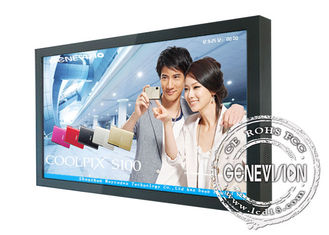 εσωτερική LCD τηλεοπτική επίδειξη τοίχων 65 ίντσας TFT για το διαφημιστικό φορέα