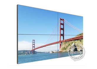 HD έξοχο ευρύ LCD ψηφιακό Bezel τοίχων συστημάτων σηματοδότησης τηλεοπτικό στενό εξαιρετικά για τους δημόσιους χώρους