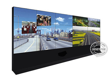 Ο έξοχος ευρύς τηλεοπτικός τοίχος συστημάτων σηματοδότησης TV ψηφιακός/στένεψε Bezel LCD 46 ίντσα 65inch 1.6mm