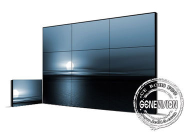 Στενό Bezel 3.5mm φωτεινότητας συναρμογών υψηλό έλεγξε τηλεοπτικό τοίχο συστημάτων σηματοδότησης 46inch 49inch 55inch LCD τον ψηφιακό