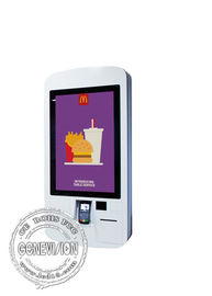32 περίπτερο αυτοεξυπηρετήσεων τοτέμ LCD πληρωμής ασφαλίστρου περίπτερων οθόνης αφής ίντσας για τη KFC