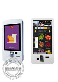 32 περίπτερο αυτοεξυπηρετήσεων τοτέμ LCD πληρωμής ασφαλίστρου περίπτερων οθόνης αφής ίντσας για τη KFC