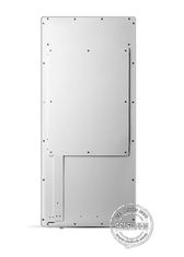 Ο τοίχος τοποθετεί 18.5inch 10,1» διπλός ανελκυστήρας οθόνης διαφήμισης ανελκυστήρων οθονών έξοχος λεπτός μέσα στην κάθετη μηχανή επίδειξης LCD