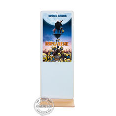 Αρρενωπό ψηφιακό σύστημα σηματοδότησης LCD που διαφημίζει την άσπρη μορφή Iphone χρώματος του Media Player