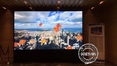 Εξαιρετικά στενή Bezel τηλεοπτική οθόνη άνευ ραφής 0.44mm συστημάτων σηματοδότησης LCD τοίχων ψηφιακή 55 ίντσα εσωτερικά