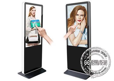 Υψηλό περίπτερο LCD οθόνης αφής φωτεινότητας που διαφημίζει την ψηφιακή ίντσα φορέων 10.6-86