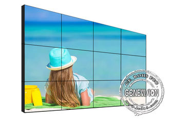 Κάλυψε τον ψηφιακό τηλεοπτικό τοίχο 1.8mm έξοχη στενή άκρη Gap συστημάτων σηματοδότησης πολυ επιτροπή 55 ίντσας