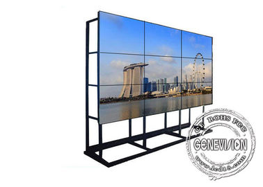 Άνευ ραφής LCD τηλεοπτικό τοίχων γραφείο 46 ίντσα Samsung συστημάτων σηματοδότησης 4*8 Floorstanding Wifi ψηφιακό