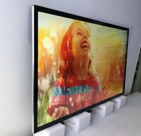 Αρρενωπό ψηφιακό σύστημα σηματοδότησης Wifi που διαφημίζει την ευρεία γωνία εξέτασης οθόνης αφής επίδειξης LCD