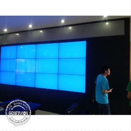 Συμβούλιο Πολιτιστικής Συνεργασίας 250W 55 ίντσας LCD ψηφιακό Bezel 1.8mm τοίχων συστημάτων σηματοδότησης τηλεοπτικό στενό εξαιρετικά