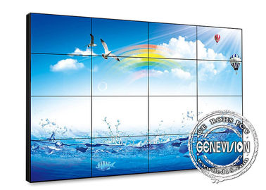 Ο τοίχος τοποθετεί εσωτερική LCD 55» 3X3 την υψηλή φωτεινότητας ψηφιακή επίδειξη τοίχων συστημάτων σηματοδότησης τηλεοπτική