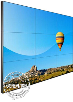 Το αργίλιο Shell ΕΚΑΝΕ τηλεοπτικό Bezel τοίχων 55inch 500cd/M2 3.5mm LCD