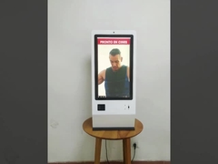 24 ιντσών υπολογιστής αναγνώστης κάρτας NFC Εστιατόριο Μονιτέρ Εικονική οθόνη Παραγγελία Κίος πληρωμής