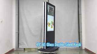 Κιόσκι LCD διπλής όψης 49 ιντσών 4K AG