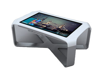 ψηφιακή οθόνη περίπτερων TFT LCD οθόνης αφής τραπεζάκι σαλονιού 42inch Wifi όλοι σε ένα εσωτερικό LCD περίπτερο PC