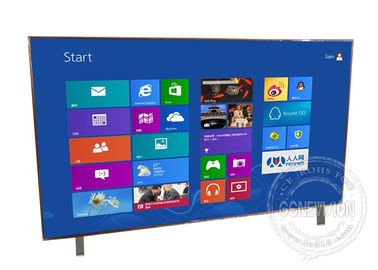Η οθόνη αφής εκπαίδευσης 65 ίντσας ηλεκτρονικό διαλογικό Whiteboard για τον τοίχο τηλεδιάσκεψης τοποθετεί την επίδειξη LCD