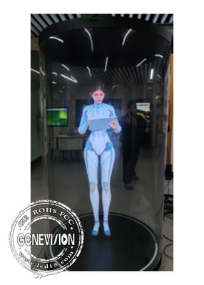 21.5 ιντσών 75 ιντσών Σύστημα Android Τεχνολογία AI Μίνι LED Ψηφιακό Ανθρώπινο Ολογραφικό Εμφάνιση Διαφημιστικό Κιόσκι