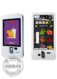 POS οθόνης αφής μηχανών έξυπνος τοίχος εστιατορίων επίδειξης αυτοεξυπηρετήσεων ο διαλογικός τοποθετεί την επίδειξη LCD