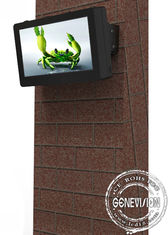 Ο τοίχος τοποθετεί την υπαίθρια ψηφιακή απόδειξη σκόνης επίδειξης οθόνης διαφήμισης συστημάτων σηματοδότησης 32 ίντσα