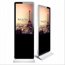 Ψηφιακή οθόνη αφής συστημάτων σηματοδότησης Wifi περίπτερων LCD αρρενωπό τοτέμ του Media Player 55 ίντσας