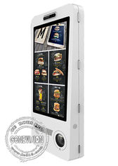 Αρρενωπό ψηφιακό σύστημα σηματοδότησης εστιατορίων WIFI Mountable τρόφιμα τοίχων 32 ίντσας που διατάζουν τη μηχανή