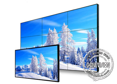 Στενός Bezel εύκαμπτος ψηφιακός τηλεοπτικός τοίχος 65 ίντσα Samsung συστημάτων σηματοδότησης με την μπροστινή συντήρηση