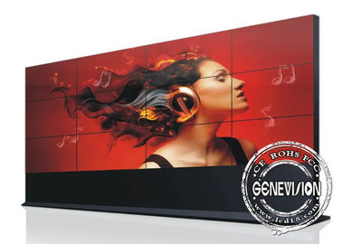 Τηλεοπτικός τοίχος συστημάτων σηματοδότησης LCD ψηφιακός με τον τηλεοπτικό θραύστη ελεγκτών HD τοίχων 3 X 3