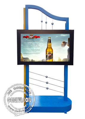 43» υπαίθριο ψηφιακό σύστημα σηματοδότησης οθόνης αφής LCD με 4G