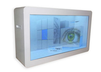 47 δείτε μέσω του ψηφιακού συστήματος σηματοδότησης περίπτερων οθόνης LCD, διαφανής προθήκη Multitouch