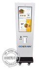 Floor Standing Self Service Kiosk Contactless Payment NFC Credit Card Scanner