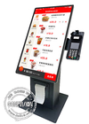 Cashless 15.6 Inch Full HD 1080P Touch Screen Kiosk With Receipt Printer