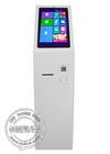 QR Code Scanner Ticketing PCAP Touch Screen Kiosk For Bus Station