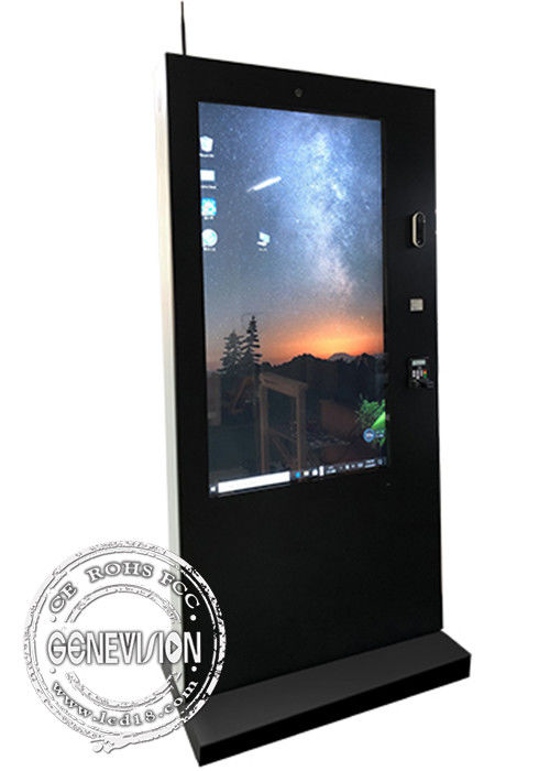 Doorbell 2000cd/m2 υπαίθριο αφής περίπτερο πληρωμής συστημάτων σηματοδότησης οθόνης ψηφιακό με ενσωματωμένο POS