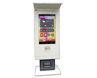 42 ίντσας TFT LCD αφής οθόνης περίπτερων αρρενωπό περίπτερο πληροφοριών του Media Player συστημάτων σηματοδότησης Displayer υπαίθριο ψηφιακό