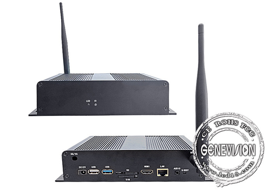 Αρρενωπό 11,0 κιβώτιο Wifi UI 4K Media Player με τη μνήμη RAM 64G CMS RK3568 ΚΜΕ 4G