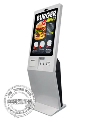 27 ιντσών Self Service Payment Kiosk Cash Coin Loader Dispenser Windows Χωρητική οθόνη αφής