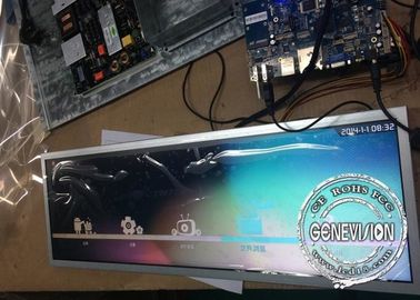 1920*361 τεντωμένη ψήφισμα επίδειξη Hdmi LCD μέσα, όργανο ελέγχου 37,2 φραγμών LCD