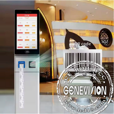 32 ιντσών Desktop Touch Screen Τερματικό αυτοεξυπηρέτηση Παραγγελία πληρωμής Κιόσκ Μηχανή για εστιατόριο