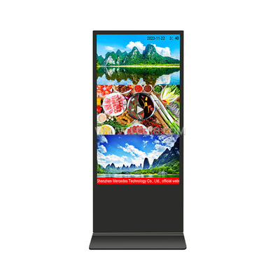 55 ιντσών Android Wifi LCD ψηφιακή σήμανση Κίος με λογισμικό cloud server