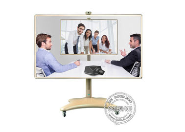 86 ίντσας διαλογικό αφής οθόνης Whiteboard I3 I5 I7 OPS σύστημα τηλεδιάσκεψης ομιλητών μικροφώνων καμερών PC ενσωματωμένο
