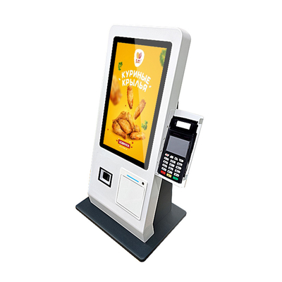 15,6 ιντσών Desktop Restaurant Kiosk Self Service Terminal αυτοματισμός πληρωμής παραγγελίας