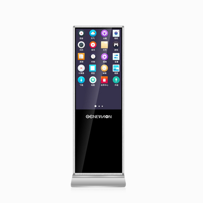 43 ιντσών Totem Super Slim Touch Screen Ψηφιακό Κίος με δωρεάν λογισμικό CMS