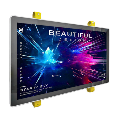 32 ιντσών 4G LTE 12V κατακόρυφη βανδαλιστική προστασία λεωφορείου ψηφιακή σήμανση για οχήματα δημόσιας μεταφοράς