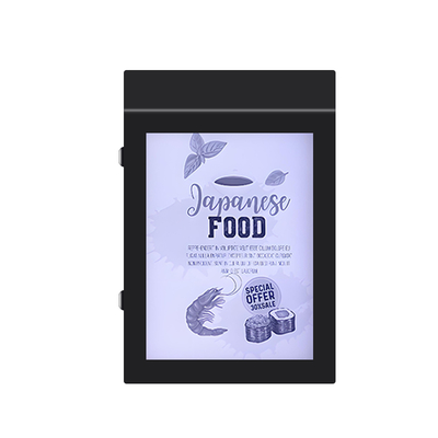 E Ink 13,3 ιντσών εξωτερική οθόνη τοίχου Android σύστημα WIFI LCD ψηφιακή σήμανση παίχτης Κίος διαφήμιση για το μουσείο σταθμού