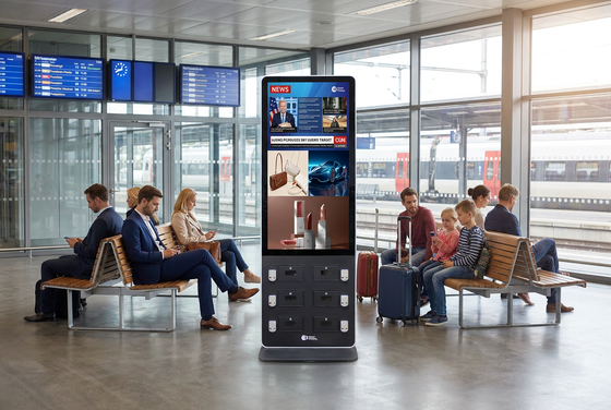 43 Inch Smart Phone Charging Wifi Digital Signage Your One-Stop Solution For Digital Advertising